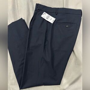 Mango Man Pants Navy Blue.